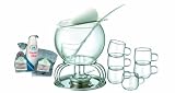 Kela 66160 Glas Feuerzangenbowle-Set Heinz Rühmann