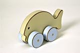 Pastel Toys Fish on Wheels, Wooden Toy