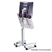 Modernsolid Ultra Mobile LCD TV Cart, Silver