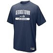 Nike Georgetown Hoyas Navy Blue Lacrosse Practice T-shirt