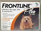 418LhJKf7qL. SL160  Frontline Plus For Dogs 1 22 lbs.
