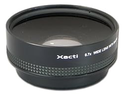 Sanyo VCP-L07WU 0.7x Wide Angle Adapter Lens for HD1000, 1010 & 2000 Camcorders