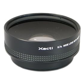 Sanyo VCP-L07WU 0.7x Wide Angle Adapter Lens for HD1000, 1010 & 2000 Camcorders
