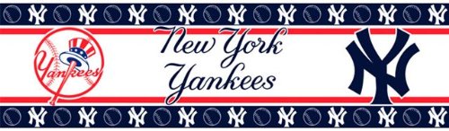 New York Yankees NY Kids Wallpaper Border