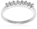 14k White or Yellow Gold 7-Stone Diamond Ring (1/4 cttw, H Color, SI2 Clarity)