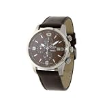 Boccia Herren-Armbanduhr Mit Lederarmband Sport 3776-03