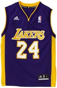 NBA Los Angeles Lakers Kobe Bryant Road Youth Replica Jersey (Purple, X-Large)