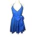 Lookatool Women Casual Short Mini Dress Denim Jean Belted Dress