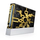 Nintendo Wii Skin plus one nunchuck skin-Golden Twilight