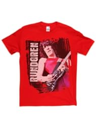 Apparel: Todd Rundgren Poster T-shirt (red/print xxlarge)