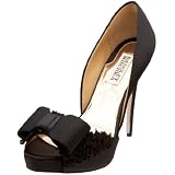 Badgley Mischka Womens Lucie Open-Toe Pump