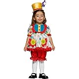 Clown Girl Toddler Halloween Costume (Toddler (18-24 Months))