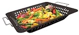 Grill Pro 98121 Square Porcelain Coated Grill Top Wok