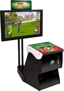 2014 Golden Tee Golf Home Arcade Game With Monitor Stand