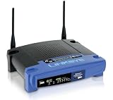 LINKSYS WRT54GL Push Button 54 Mbps Wireless Router with 4-port switch - Open Source Linux