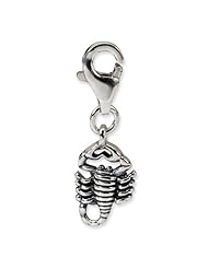 Sterling Silver Scorpion Click-on for Charm Bead Fits Pandora Chamilia Biagi Bracelet