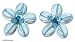 Topaz earrings, 'Blue Flower' 1 W 1 L