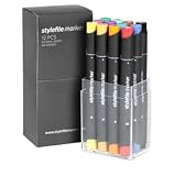 Stylefile Twin Tipped Markers – 12 Set A plus FREE Stylefile Marker Pad