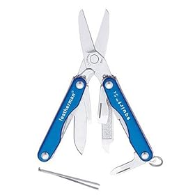 Leatherman 81040003K Squirt S4 Glacier Multitool with Small Scissors by Leatherman