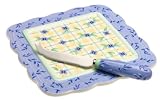 Pfaltzgraff Summer Breeze Cheese Tray with Slicer