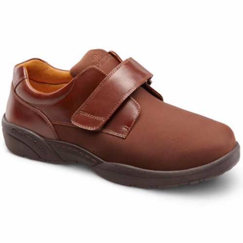 Dr. Comfort Brian-X Men's Therapeutic Diabetic Extra Depth Shoe Lycra Velcro
