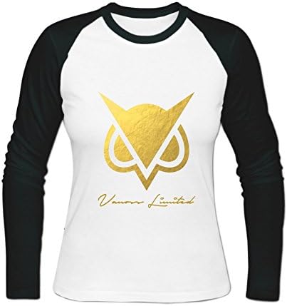 Knocktry Women's Baseball Tshirts VG Gaming Graphic Cotton Crewneck L White