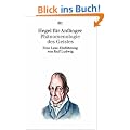 Hegel f�r Anf�nger. Ph�nomenologie des Geistes