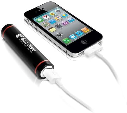 BEST Powerbank Charger - Lipstick Design - Rated (2200mAh) -Lifetime Warranty + 5 Star Rating - Charge Smartphones, Tablets, MP3 players - Limited Edition Earbuds included - Ships today with Amazon.com