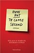 How Not to Come Second: The Art of Winning Business Pitches