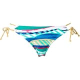 418MB6atiWL. SL160  Roxy Golden Maze 70s Lowrider Tie Side Bikini Bottom   Womens
