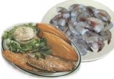 1 lb. Smoked Trout and 2 lbs. Jumbo Shrimp