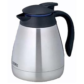 THERMOS ステンレスポット メタリックブラック THJ-1000 MBK