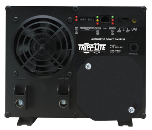 Tripp Lite APS3636VR 3600W 36V DC to AC Inverter with Automatic Line-to-Battery 30-Amp Charger