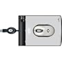 Battery Free Wireless Optical Mouse with 2 ft' wired USB for the Rectangular Pad