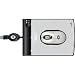 Battery Free GREEN Eco Friendly Wireless Optical Grey Silver and Black Mouse with 2 ft. wired USB Rectangular Pad - Does Not Use Batteries Environmentally Friendly Solution - May Not be Suitable for Computers Located Farther than 2 Feet from Mouse Pad