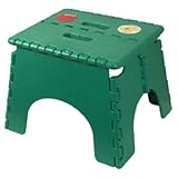B&R Plastics 101-6G-GREEN EZ Foldz Step Stool by B & R Plastics