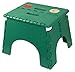 B&R Plastics 101-6G-GREEN EZ Foldz Step Stool