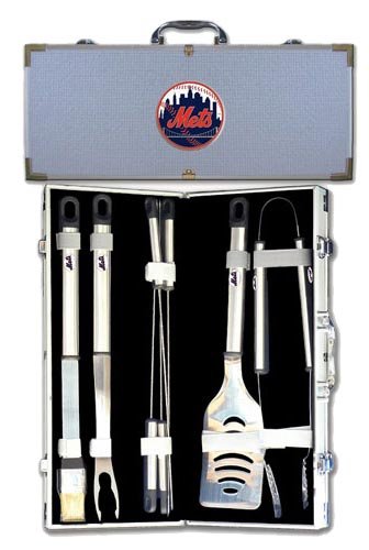 MLB New York Mets 8 Piece BBQ Set