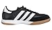 adidas Men's Samba Millenium Soccer Shoe,Black/Running White/Gold,8 M US