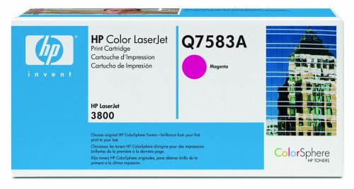 Original HP Color LaserJet Q7583A Magenta Print Cartridge in Retail Packaging