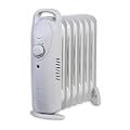 600 / 700W OIL FILLED PORTABLE ELECTRIC RADIATOR HEATER 7 FIN THERMOSTAT CARAVAN NEW