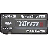 Sandisk SDMSPH-256-901 256MB Ultra II Memory Stick Pro Card