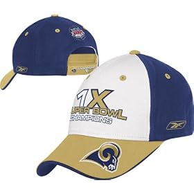 St. Louis Rams Commemorative Super Bowl XXXIV Champs Adjustable Hat