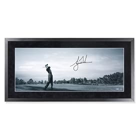 Tiger Woods Autographed Sweet Swing Photo UDA