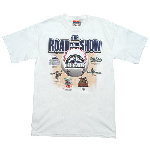 Colorado Rockies Road to the Show Tee by Bimm Ridder