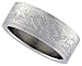 Jewelry : Surgical Steel 5/16" (8mm) Flat Band with Dragon Pattern
