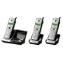 GE Cordless 5.8 GHz Edge 25951EE3 Phone with 3 Handsets, Call Waiting Caller ID and Digital Answering System