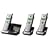 GE Cordless 5.8 GHz Edge 25951EE3 Phone with 3 Handsets, Call Waiting Caller ID and Digital Answering System