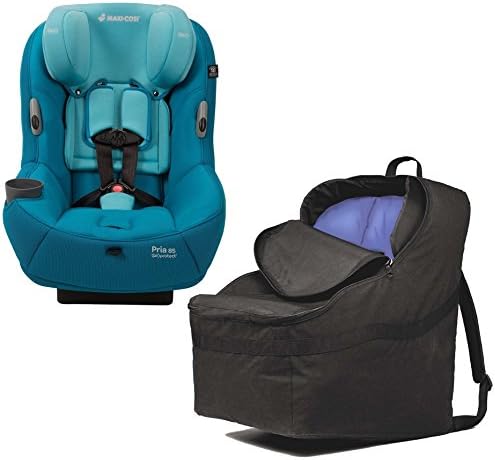 Pria 85 Special Edition Ribble Convertible Car Seat with Ultimate Backpack Travel Bag, Mallorca Blue