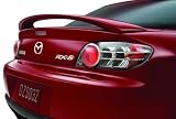 Rear Wing Spoiler for Mazda RX-8 (Sunlight Silver Metallic - 22V)